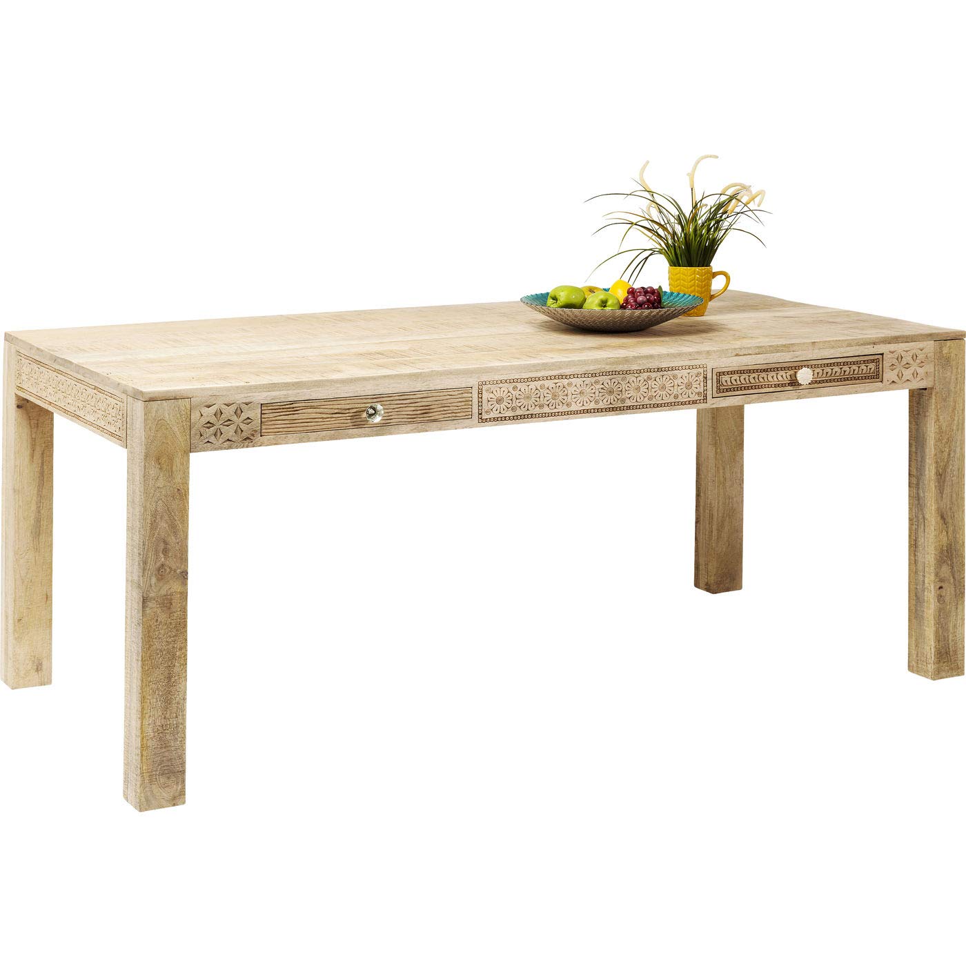 kare-design-tisch-puro-plain-esstisch-braun-76x70x140-cm image 3