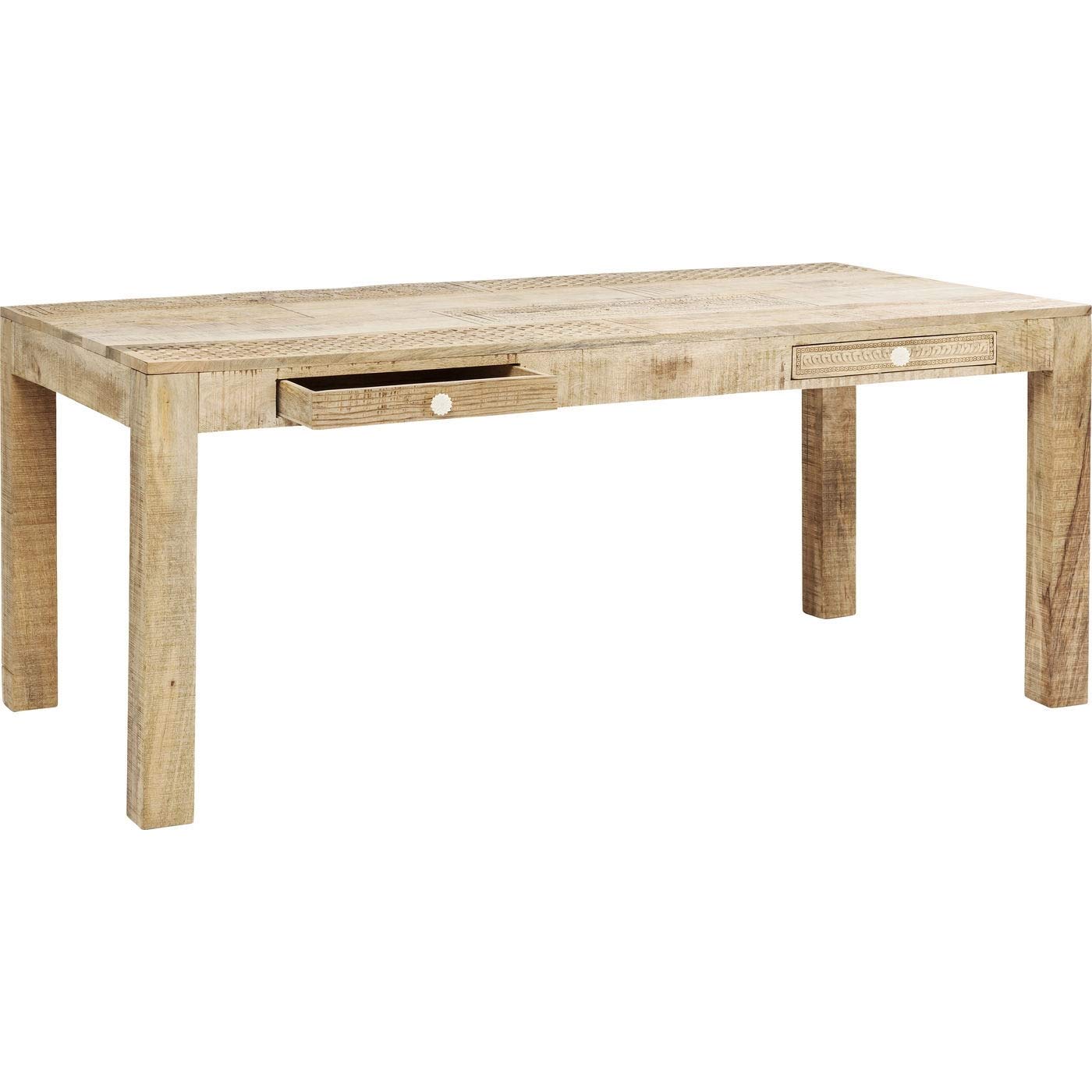 kare-design-tisch-puro-plain-esstisch-braun-76x70x140-cm image 7