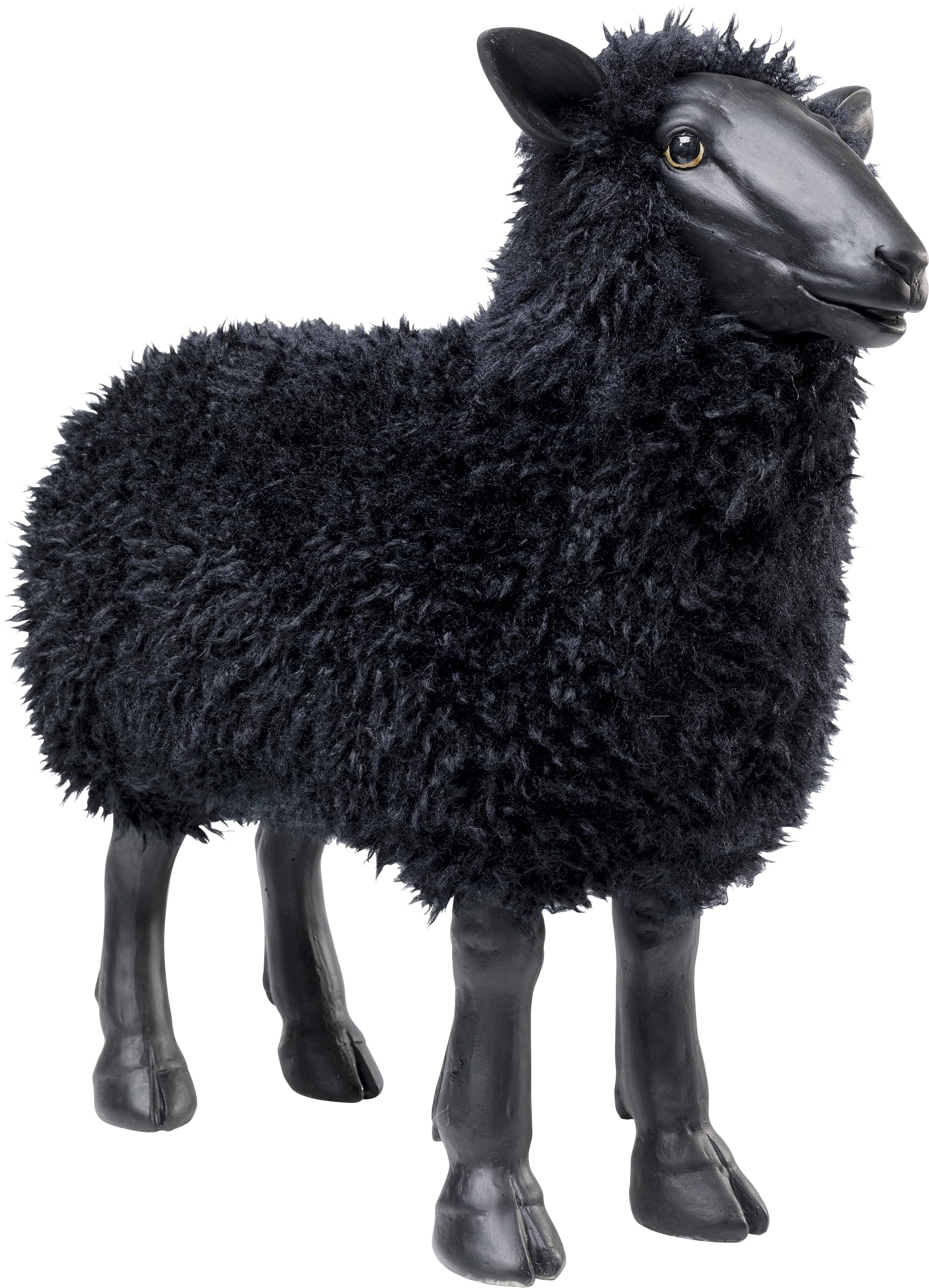 kare-design-deko-figur-bathilde-schaf-polyresin-48x23x52-cm-schwarz-wei image 6