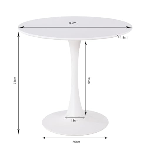 kare-design-schickeria-eiche-tisch-schwarz-runder-esszimmertisch-durchmesser-80- image 8