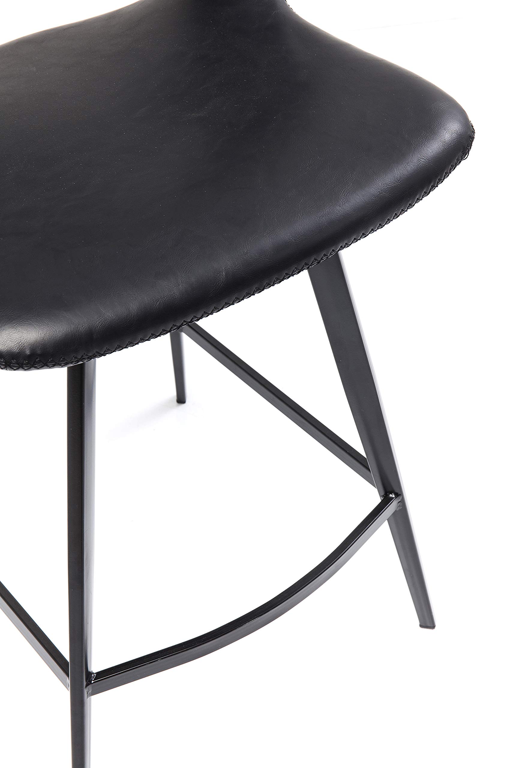 kare-design-reunion-barhocker-schwarz-65-cm-kunstleder-90-5x53x53-cm image 8