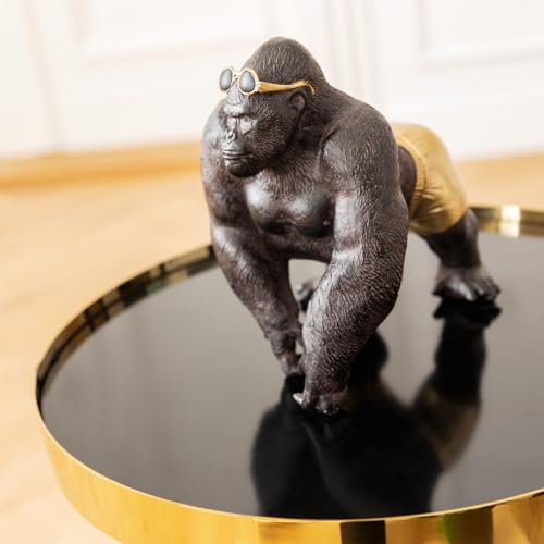kare-design-monkey-beach-deko-figur-gorilla-schwarz-20-cm image 8