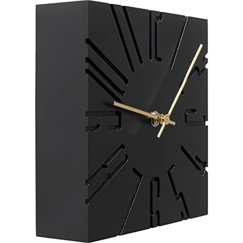 kare-design-wanduhr-cubito-19x19-cm-schwarz-gold-quarz image 8