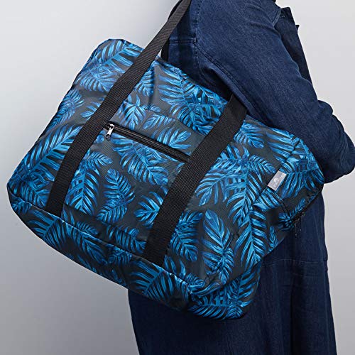 cedon-easy-travel-bag-philodendron-faltbarer-weekender-47x20x37-cm image 3