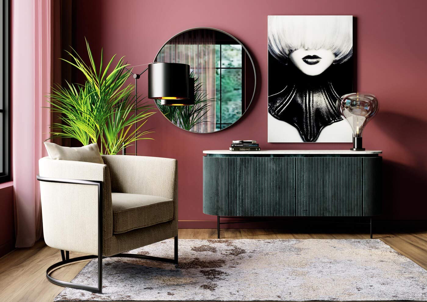 kare-design-teppich-colombu-powder-200x300-cm-rutschfest image 2