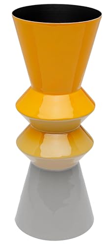 kare-design-vase-rici-swing-gelb-35-cm-blumenvase image 7
