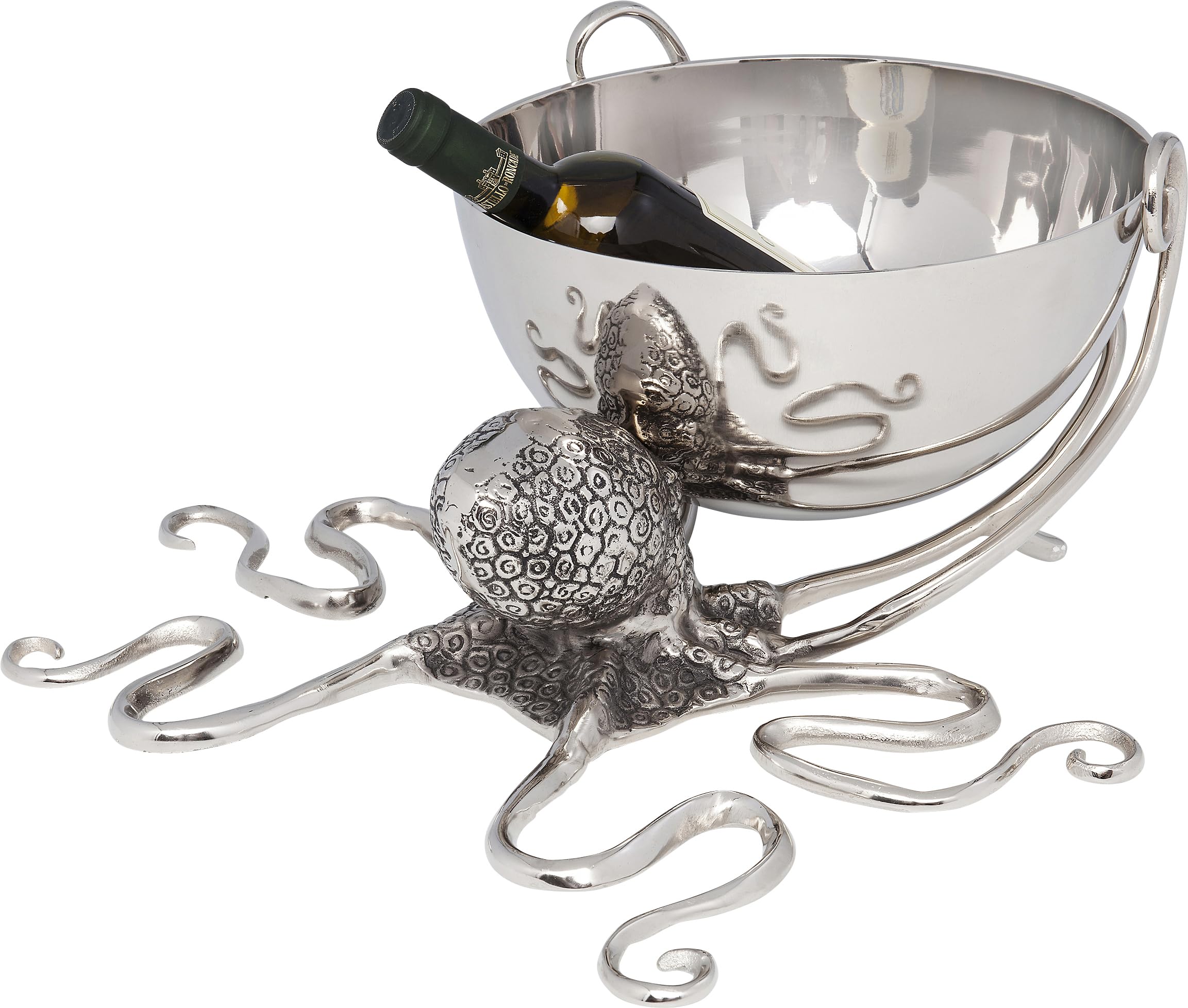 kare-design-octopus-weink-hler-silber-45-cm-flaschenk-hler-aluminium-7200-ml image 5