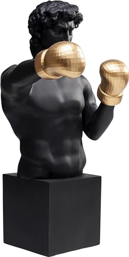 kare-design-deko-figur-balboa-boxer-68x40x50cm-schwarz-gold image 7