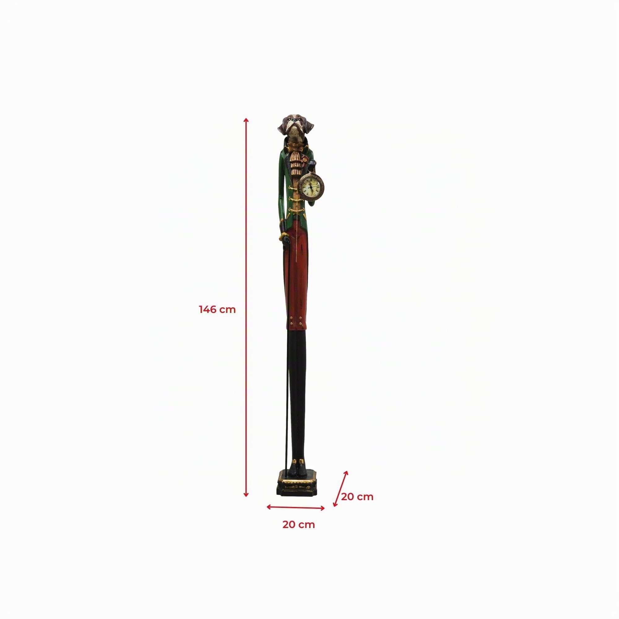 kare-design-standuhr-gentleman-dog-138x21-2x24-2cm image 5