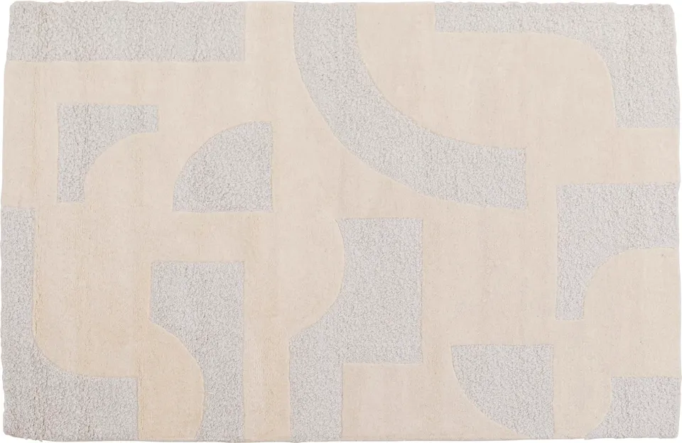 kare-design-teppich-flow-beige-240x170-cm-rechteckig-wolle image 1