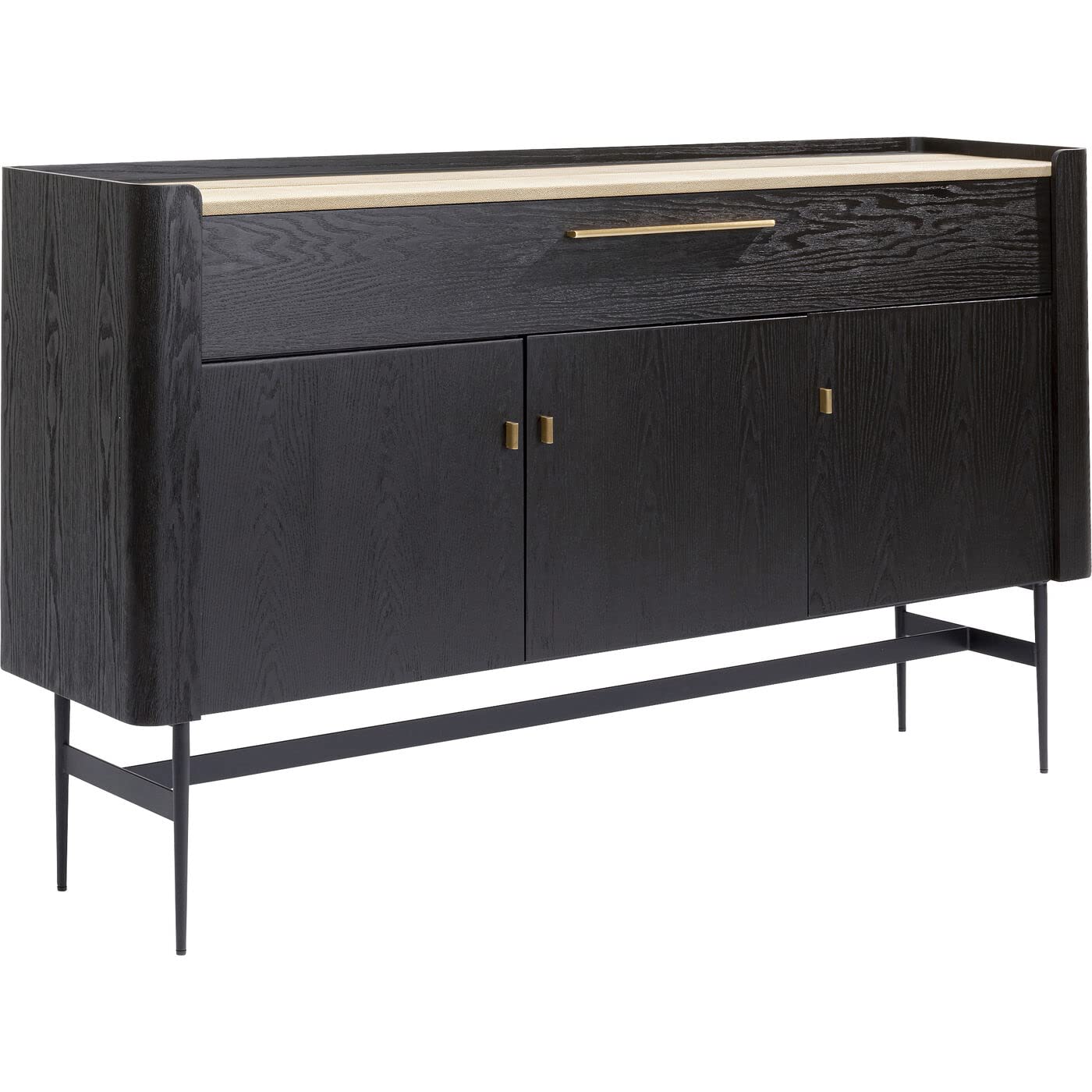 kare-design-barschrank-milano-113x190-retro-schrank-dunkelbraun-mit-reptil-table image 5