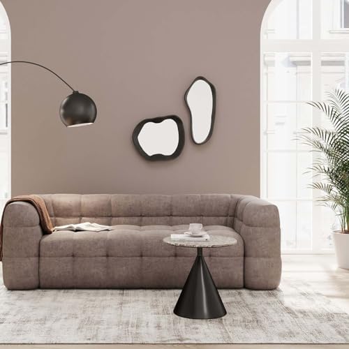 kare-design-beistelltisch-rita-schwarz-rund-50-cm-kunstmarmor image 8