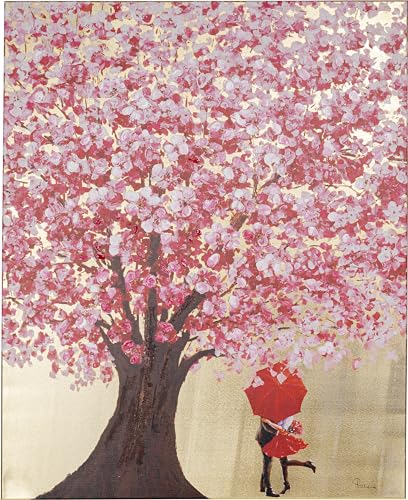 kare-design-bild-touched-flower-couple-gold-pink-wandbild-100x80-cm-mit-rahmen image 6