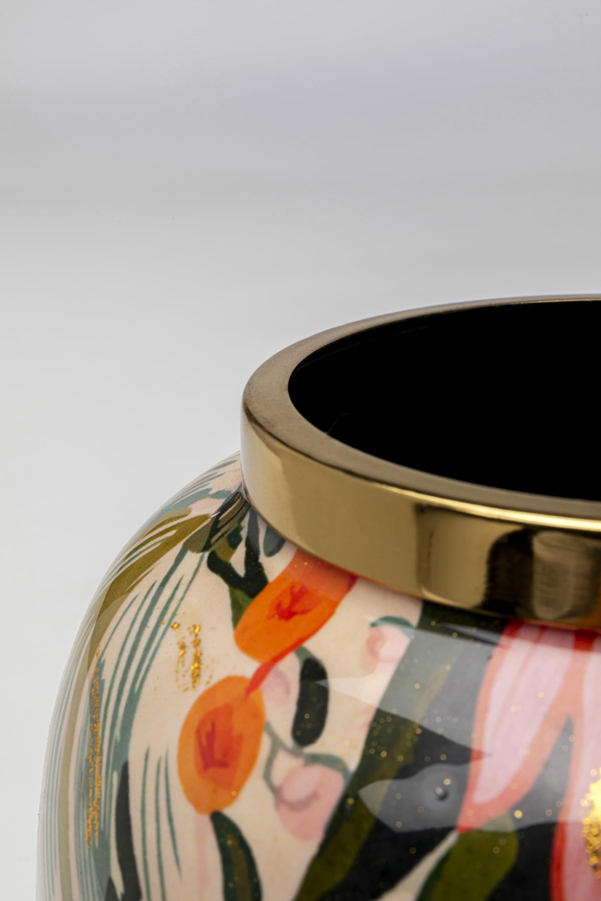 kare-design-vase-jungle-mehrfarbig-17-cm-blumenvase-tischvase image 4