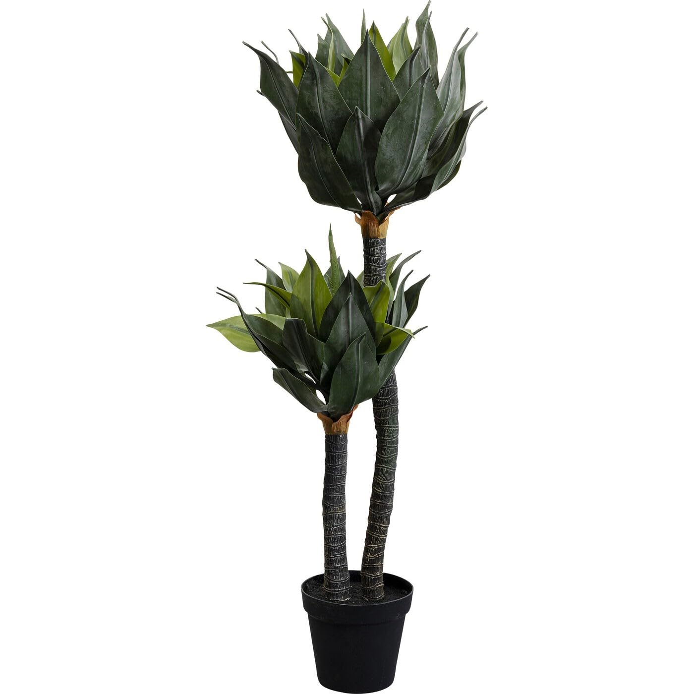 kare-design-deko-pflanze-agave-gr-n-120-cm-k-nstlich-mit-topf image 1
