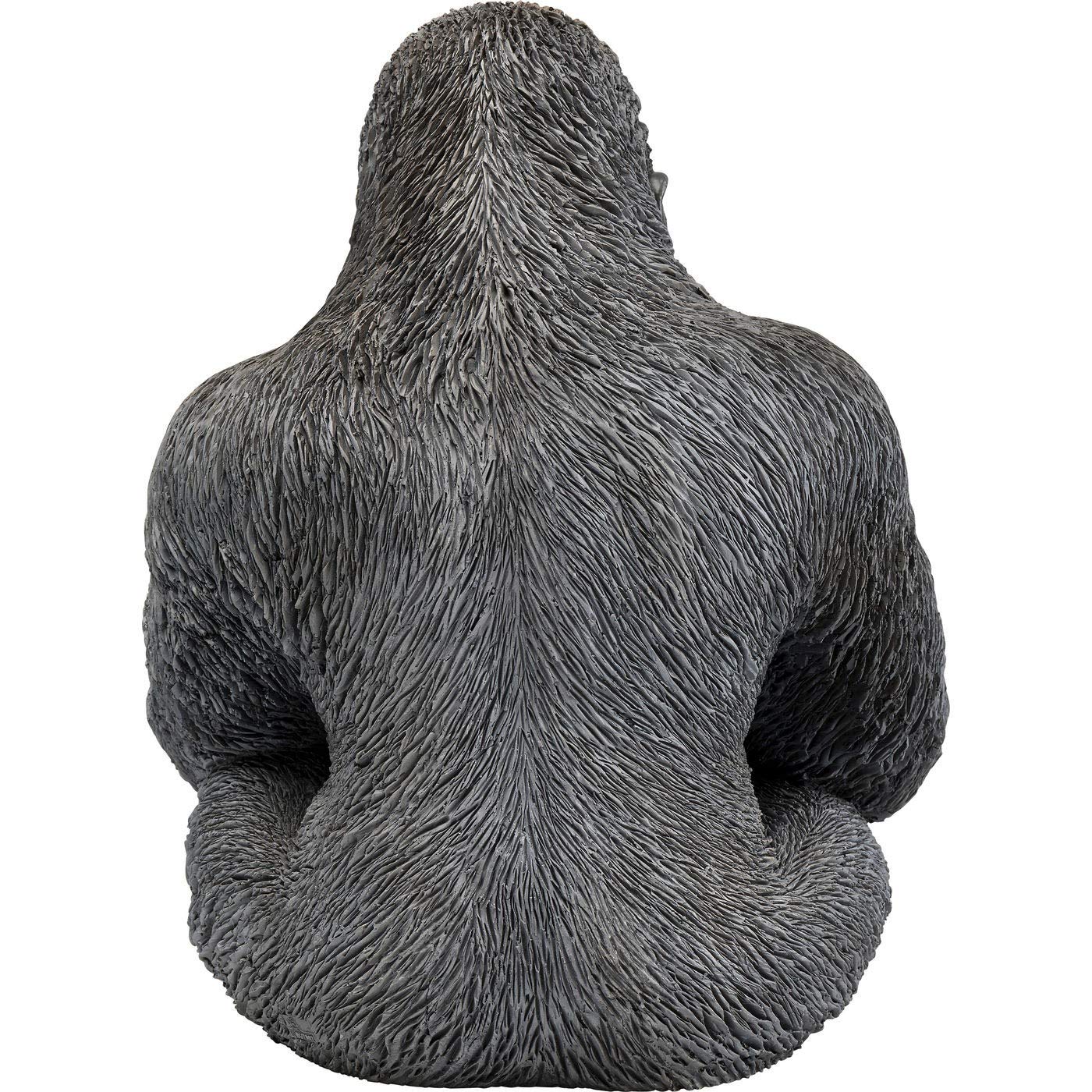 kare-design-deko-objekt-cuddle-gorilla-family-schwarz-40x33x31-cm image 3