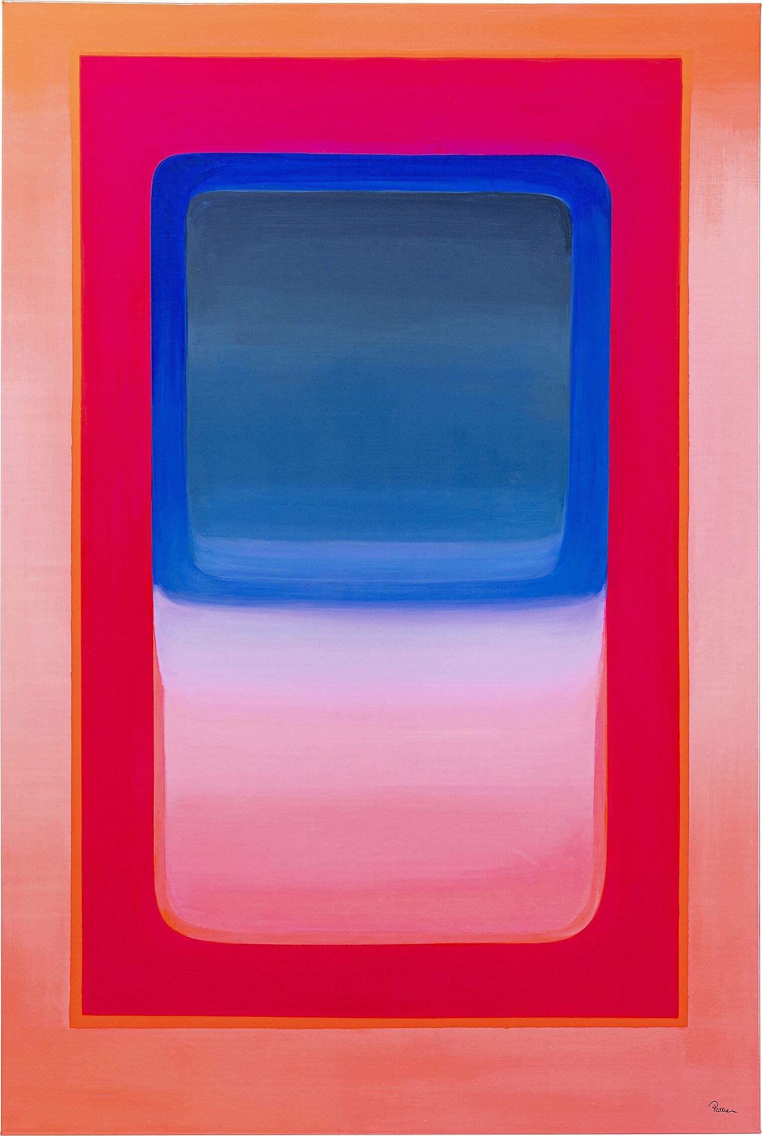kare-design-tendency-pastell-leinwandbild-rosa-blau-150x100-cm image 6