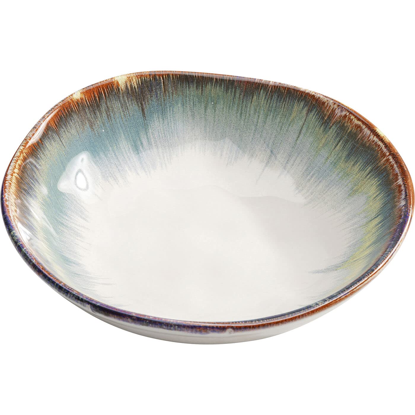 kare-design-teller-tief-laguna-blau-20-cm image 1
