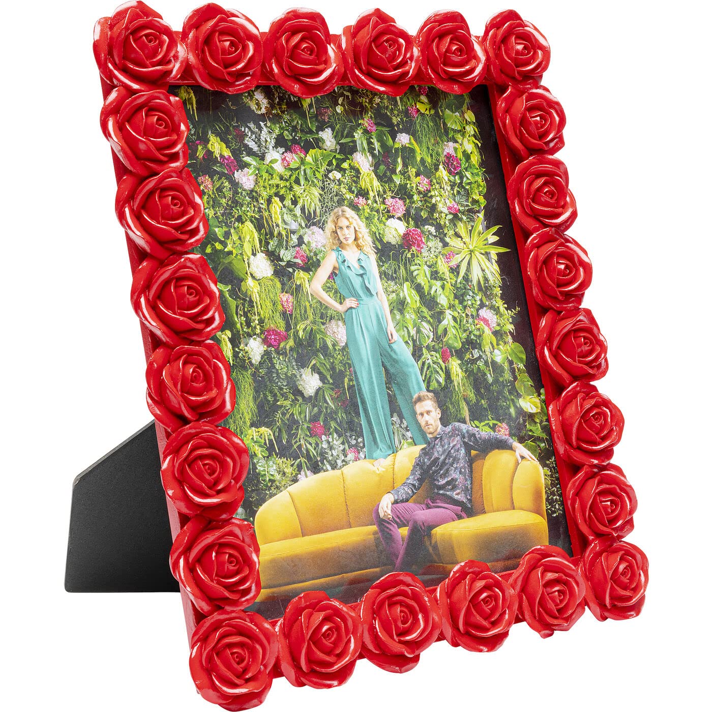 kare-design-bilderrahmen-romantic-rose-rot-26x31-cm image 3