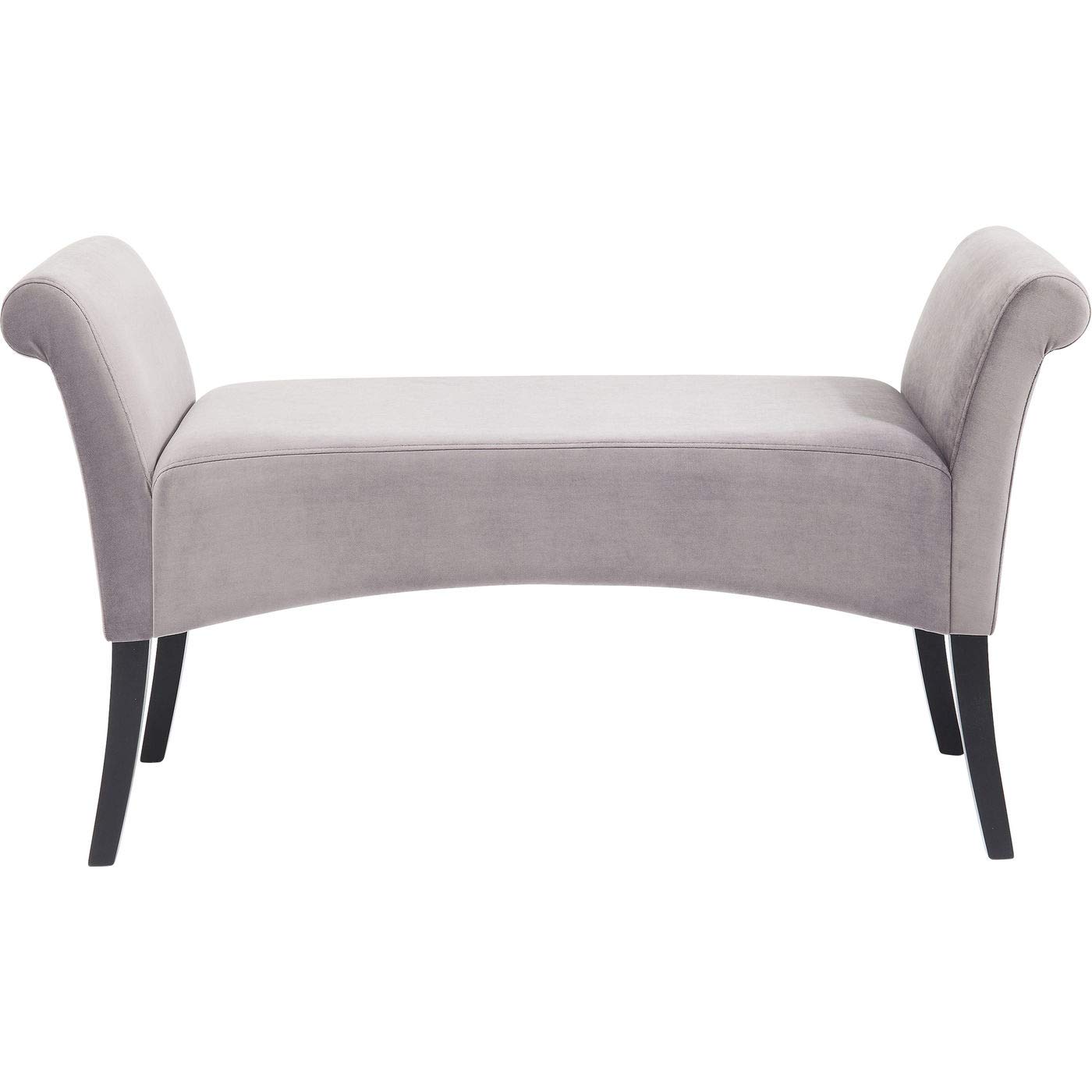 kare-design-motley-velvet-sitzbank-grau-107x38-cm-samt image 1