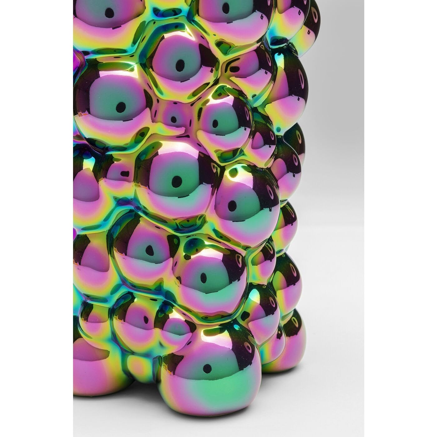 kare-design-vase-burbuja-shiny-mehrfarbig-keramik-20-cm image 5