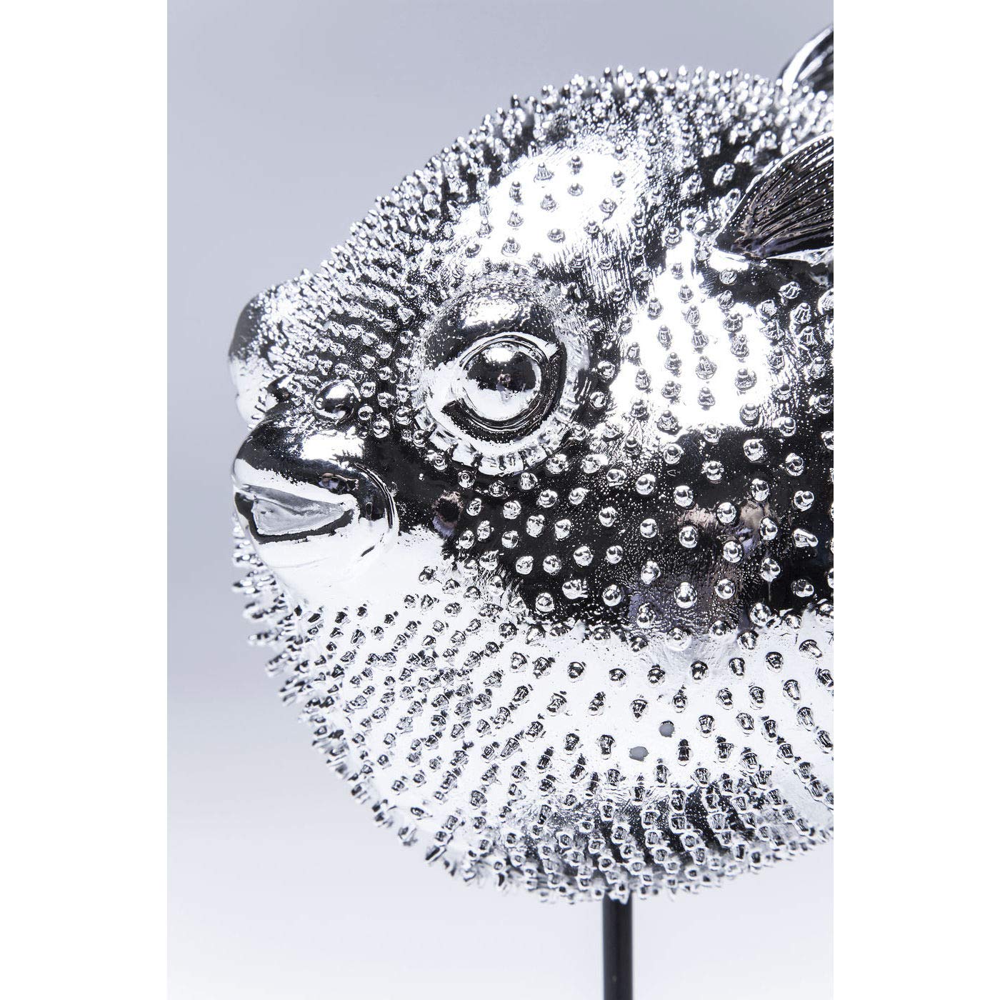 kare-design-dekofigur-blowfish-kugelfisch-chrom-silber-29x24x6-cm image 5