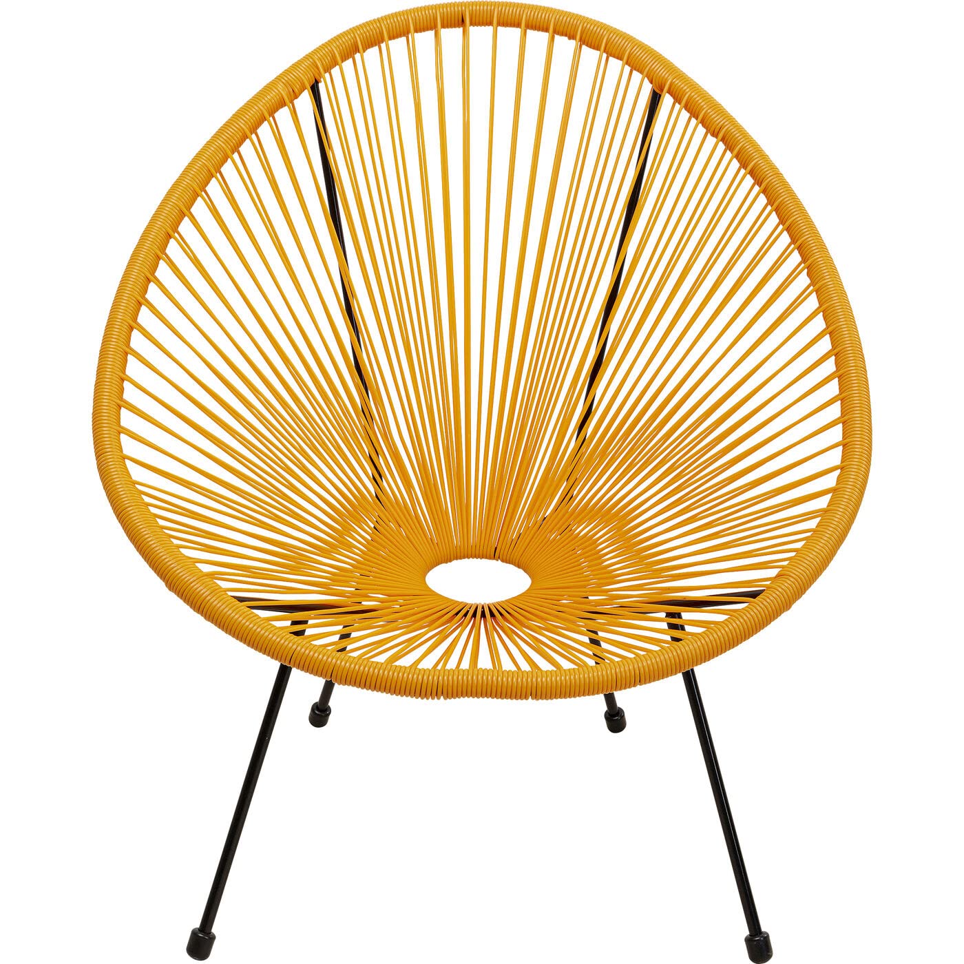 kare-design-sessel-acapulco-orange-indoor-outdoor-loungesessel-85x73x78-cm image 1