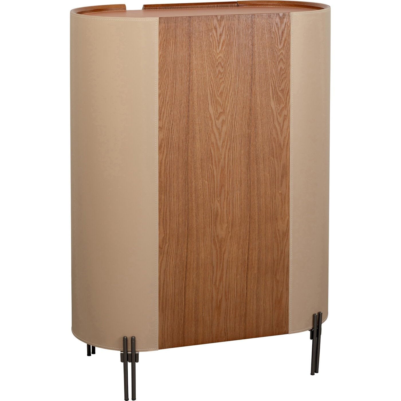 kare-design-tango-mehrzweckschrank-beige-orange-lederoptik-80x115-cm-hochschrank image 3