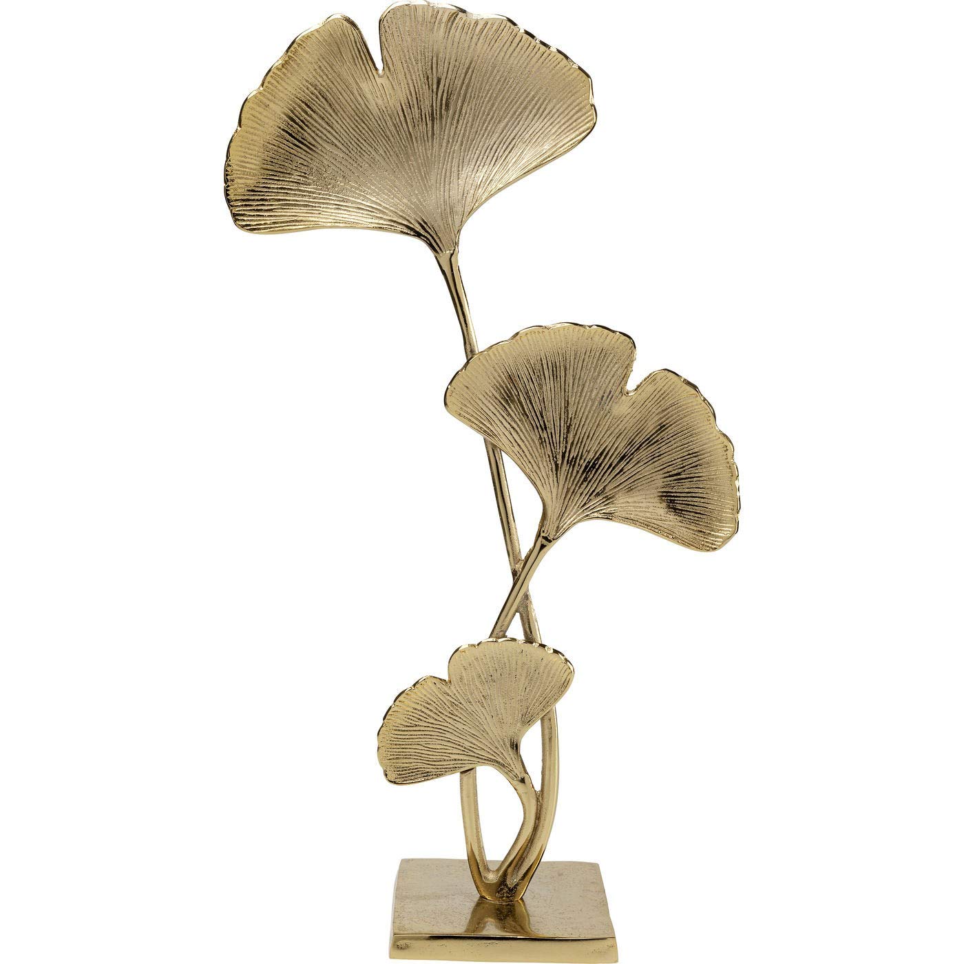 kare-design-ginkgo-bl-tter-deko-skulptur-goldfarben-70-cm image 1