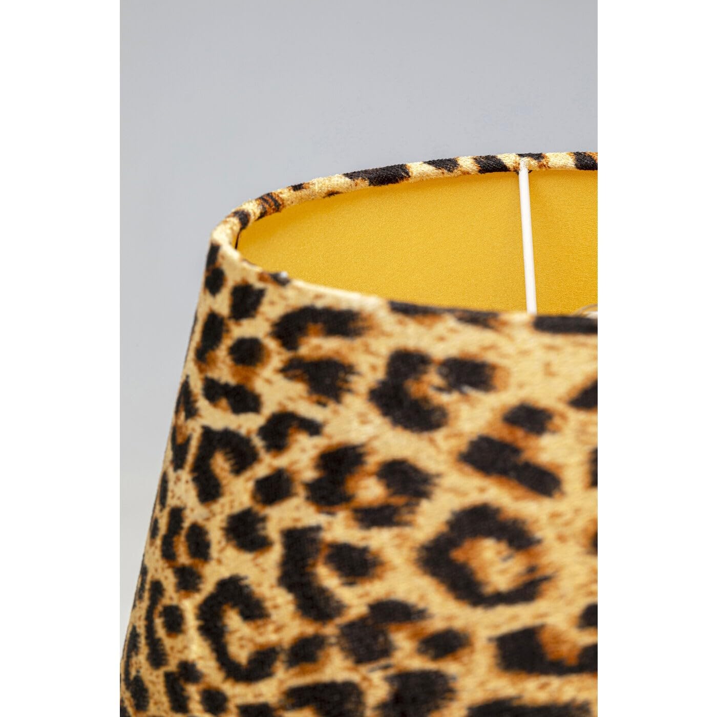 kare-design-tischlampe-donna-leo-gold-leoparden-schirm-48x30x30-cm image 2