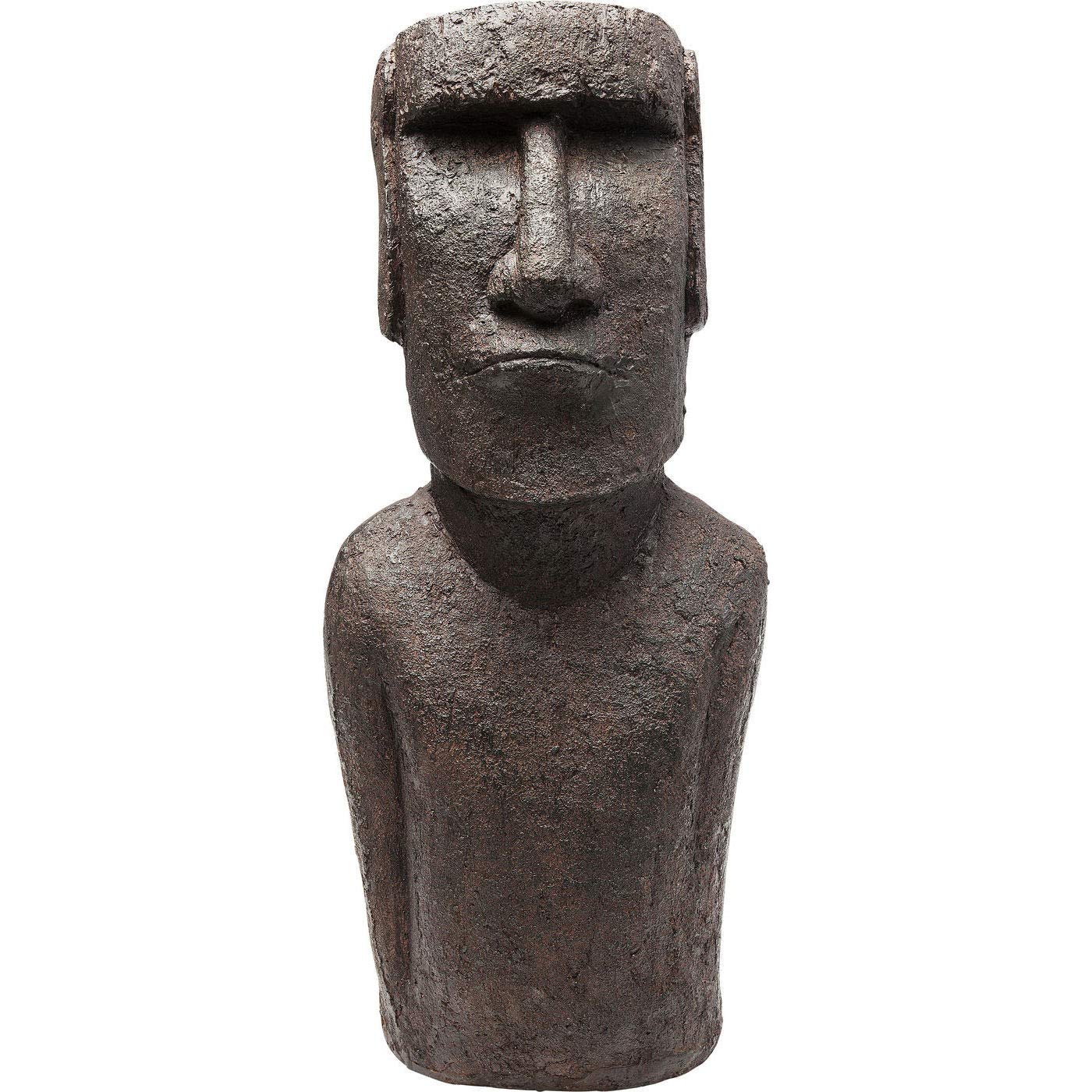 kare-design-easter-island-deko-objekt-grau-59x25x20-cm image 1