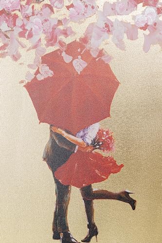 kare-design-bild-touched-flower-couple-gold-pink-wandbild-100x80-cm-mit-rahmen image 8