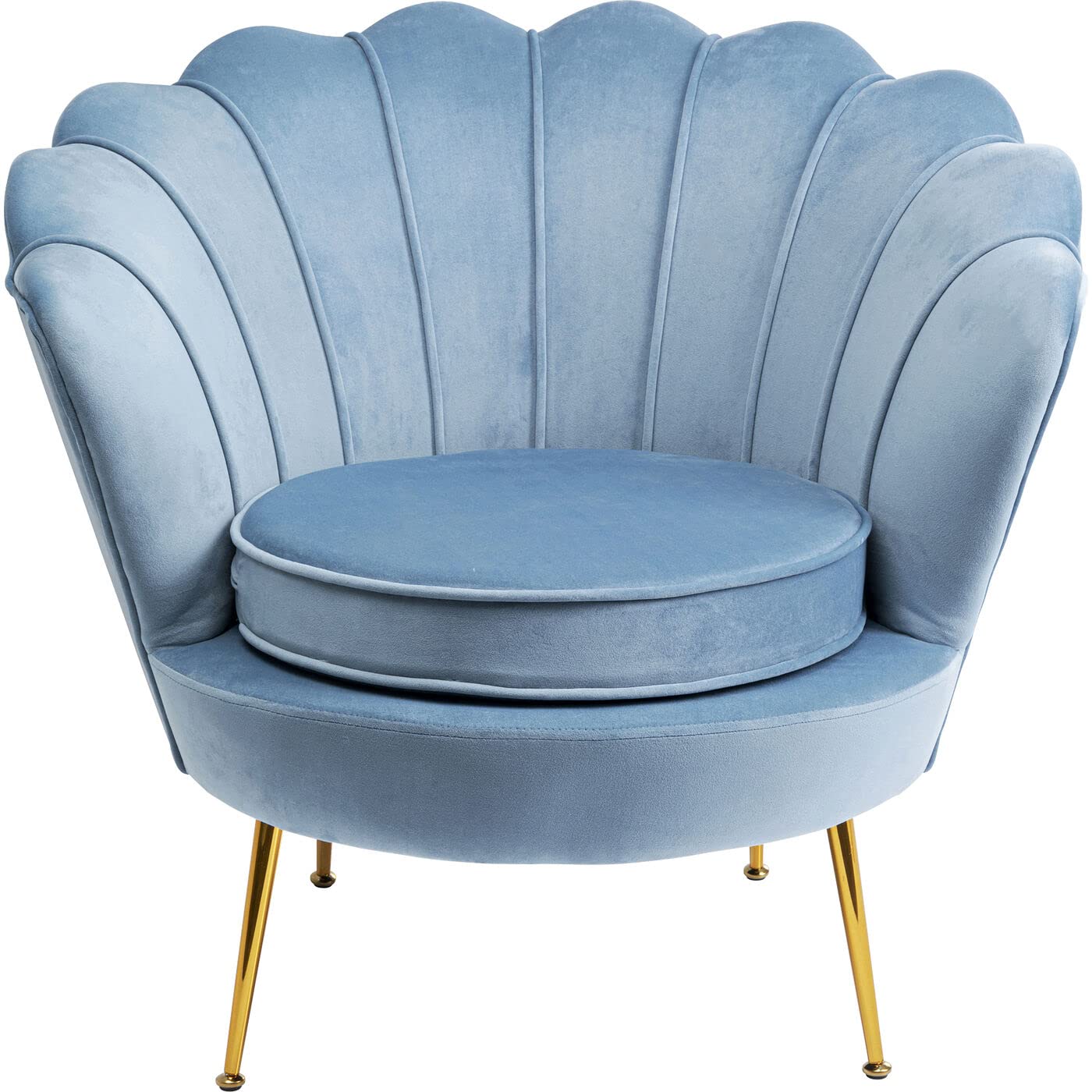 kare-design-sofa-water-lily-gelb-2-sitzer-132cm-samtoptik image 8