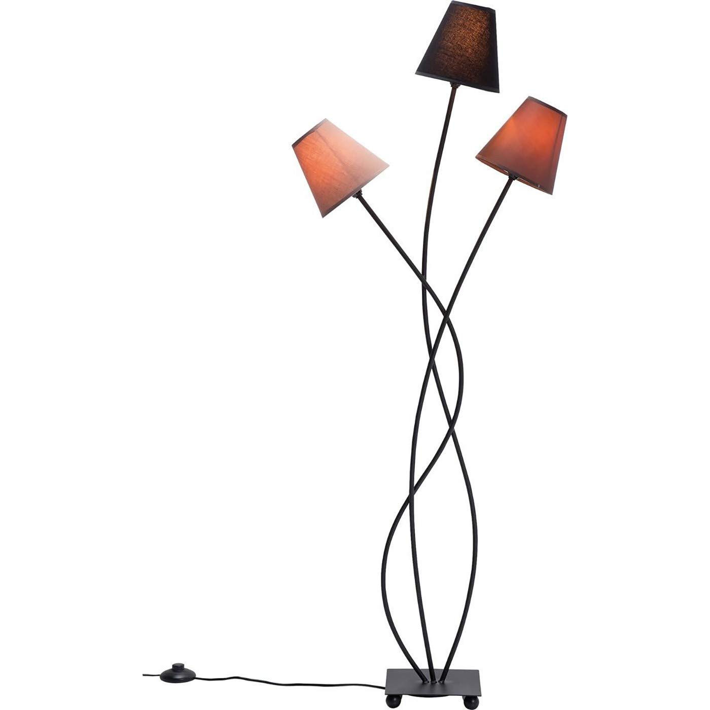 kare-design-flexible-mocca-stehleuchte-schwarz-braun-130x50x18-cm image 3
