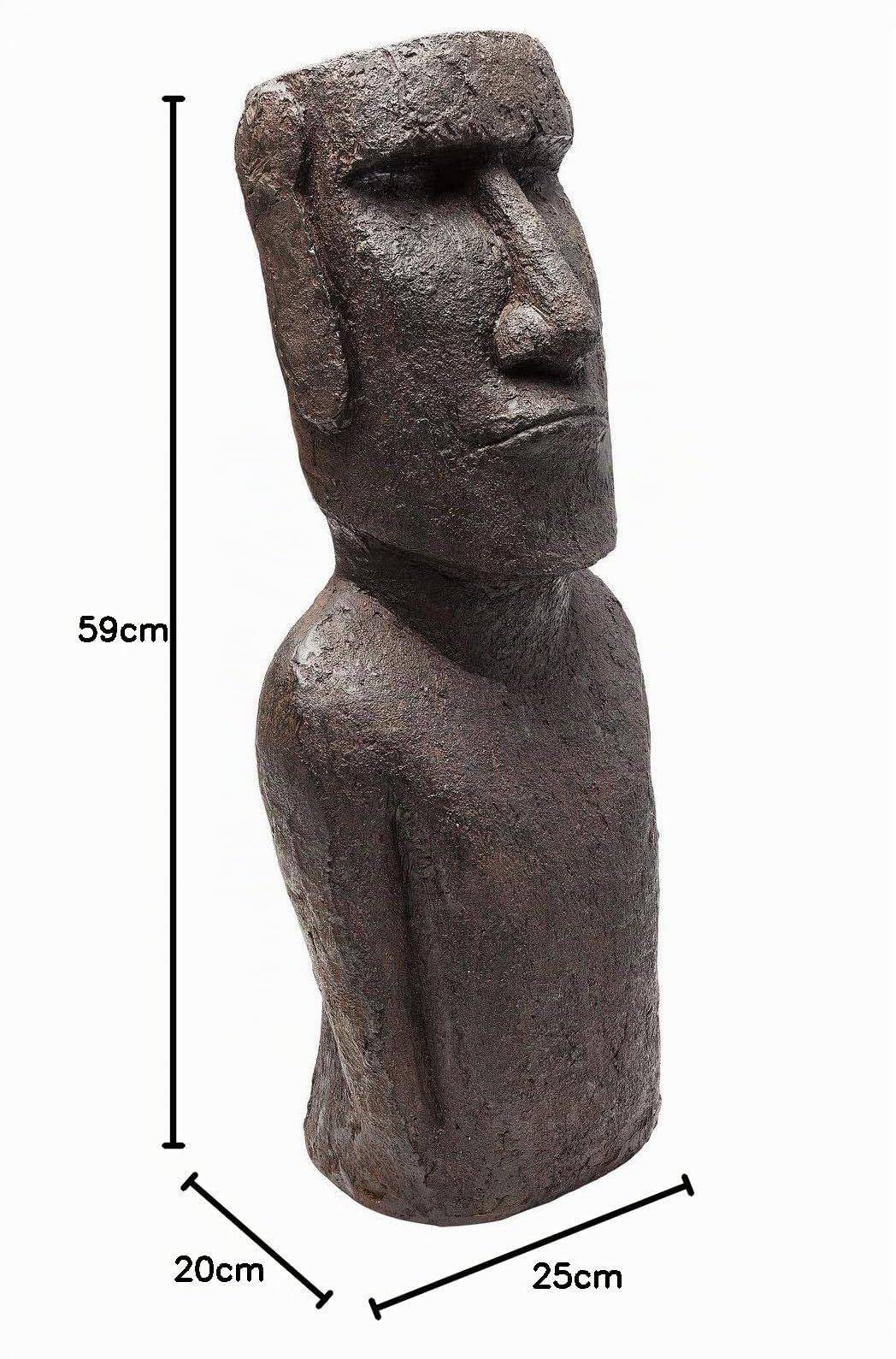 kare-design-easter-island-deko-objekt-grau-59x25x20-cm image 8