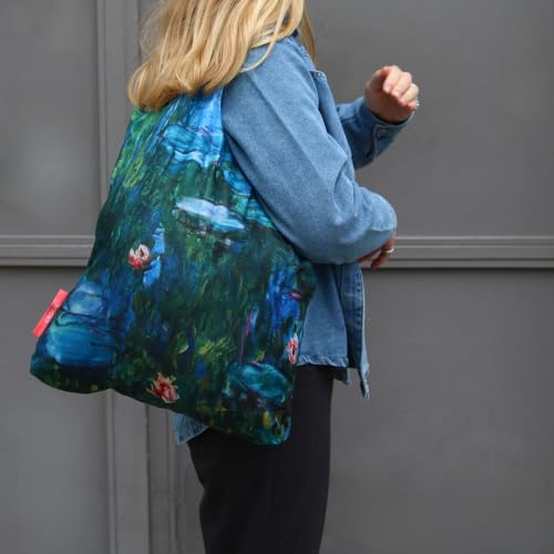 cedon-easy-art-bag-monet-seerosen-einkaufsbeutel-recycled-pet image 6