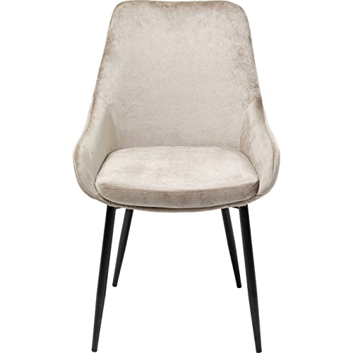 kare-design-east-side-pearl-esszimmerstuhl-champagne-samtoptik-89x52x60-cm image 7