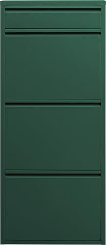 kare-design-schuhschrank-caruso-3-1-gr-n-schmal-119x50x15-cm image 6