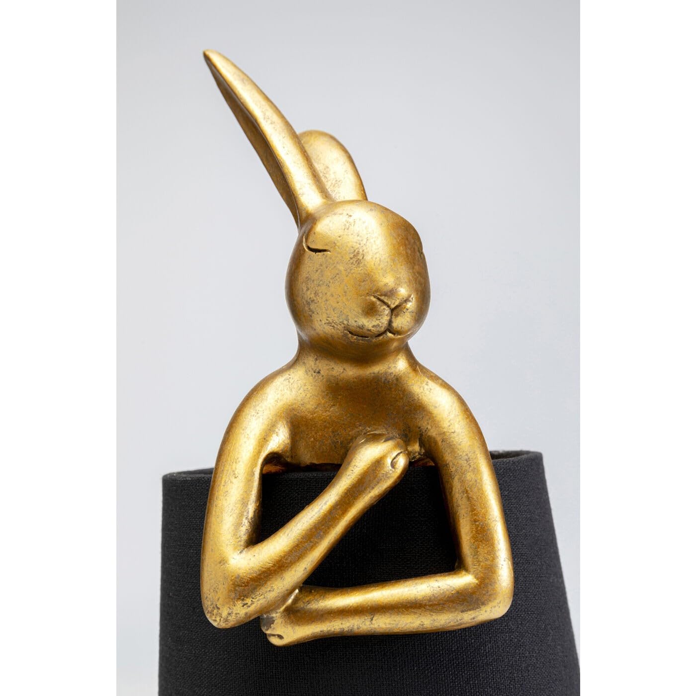 kare-design-tischleuchte-animal-rabbit-gold-schwarz-50-cm-e27 image 3