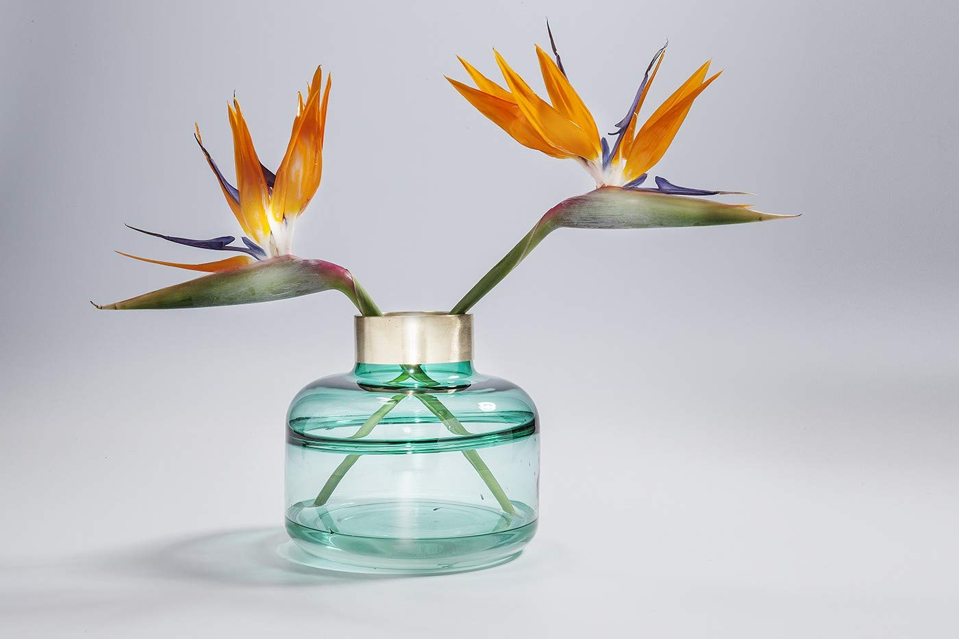 kare-design-positano-belly-vase-gr-n-glas-messing-21x23x23-cm image 4