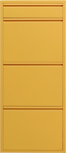 kare-design-schuhschrank-caruso-3-1-gelb-schmal-119x50x15-cm-stahl-f-r-6-paar-sc image 6