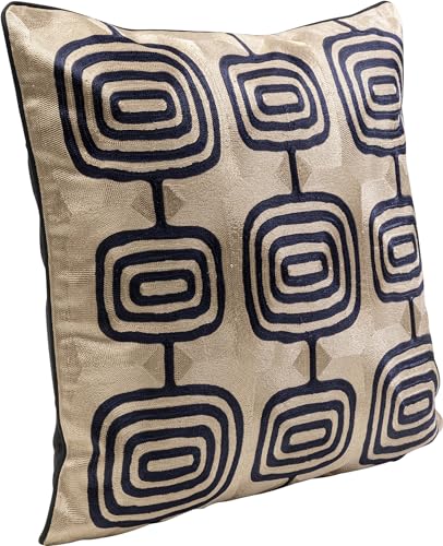 kare-design-kissen-catena-square-beige-schwarz-50x50-cm image 7