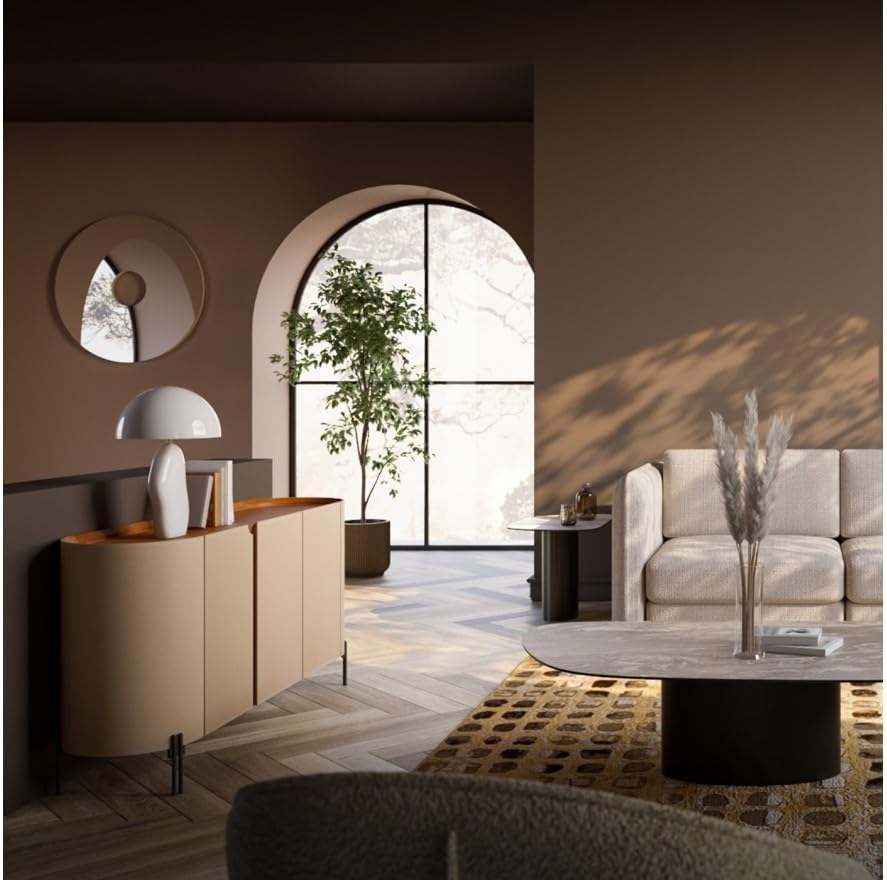 kare-design-teppich-glitter-curtain-braun-240x170-cm-baumwolle-gemustert image 7