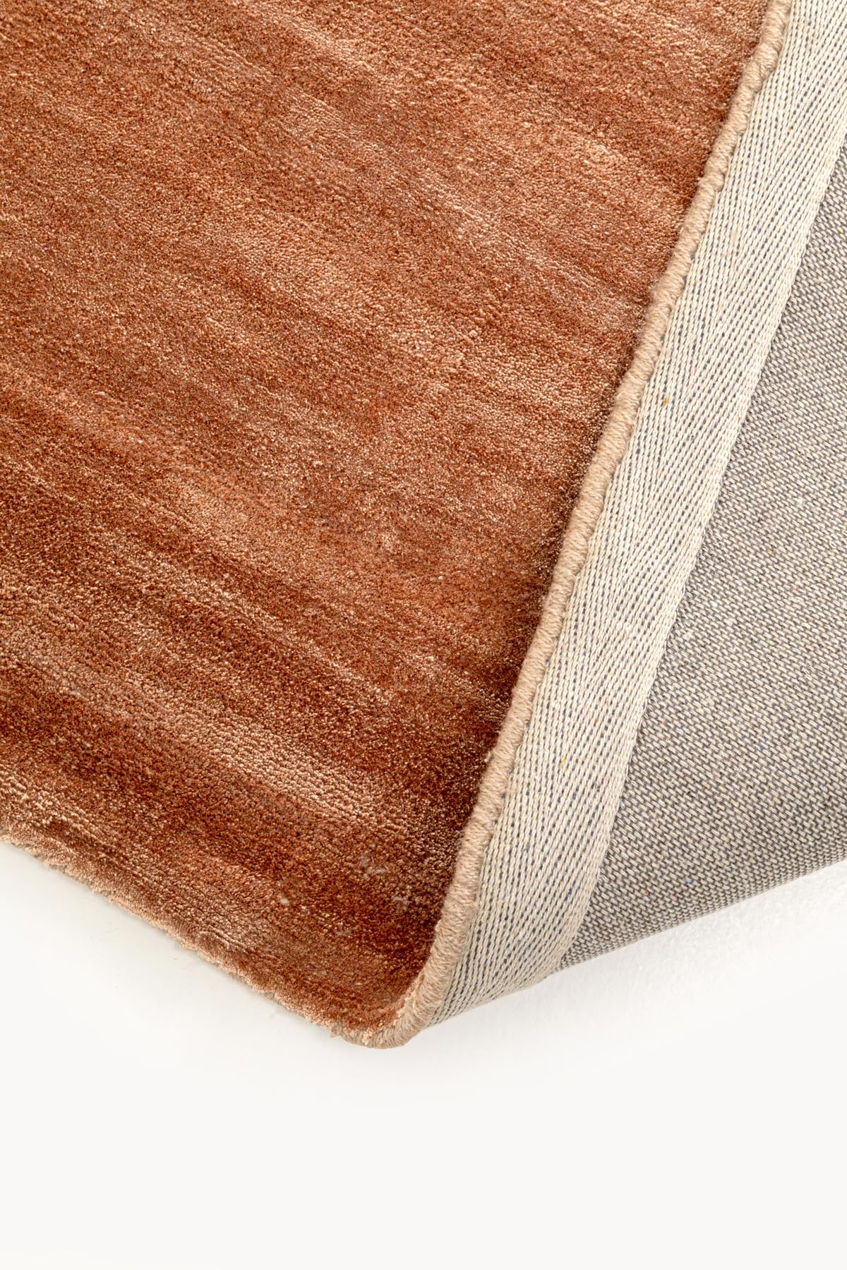 kare-design-teppich-cosy-braun-240x170-cm-rechteckiger-baumwoll-viskose-teppich image 6