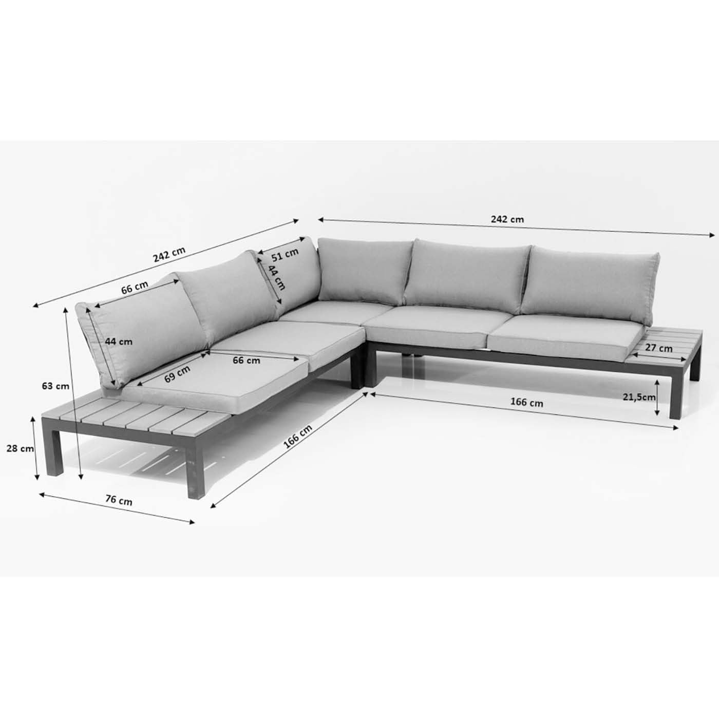 kare-design-sitzgruppe-holiday-wei-4-teiliges-outdoor-lounge-set image 4