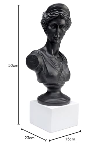kare-design-ancient-beauty-deko-objekt-antik-schwarz-50-cm image 8