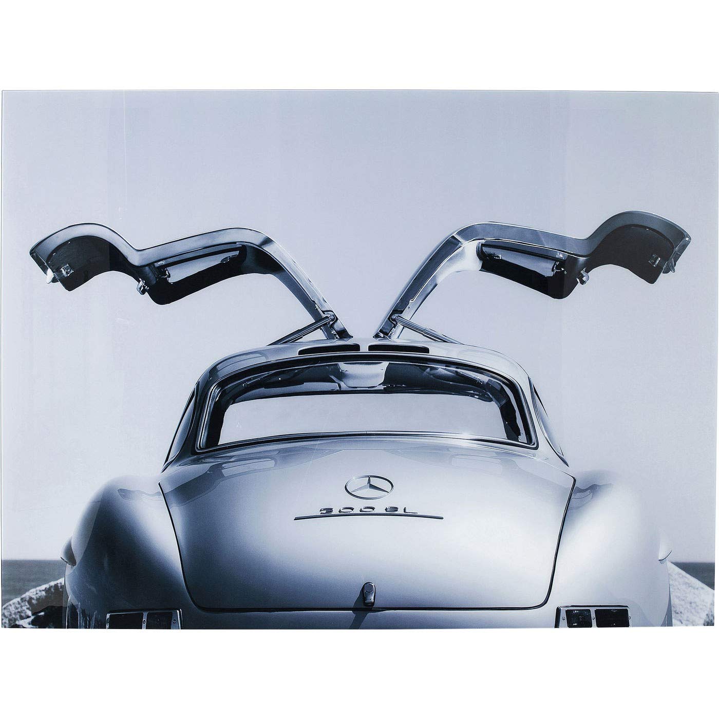 kare-design-oldtimer-glasbild-mehrfarbig-120x160cm-querformat image 1