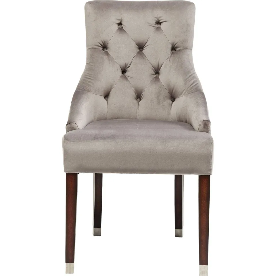 kare-design-armlehnstuhl-prince-velvet-grau-beige-98x53x60-cm image 1