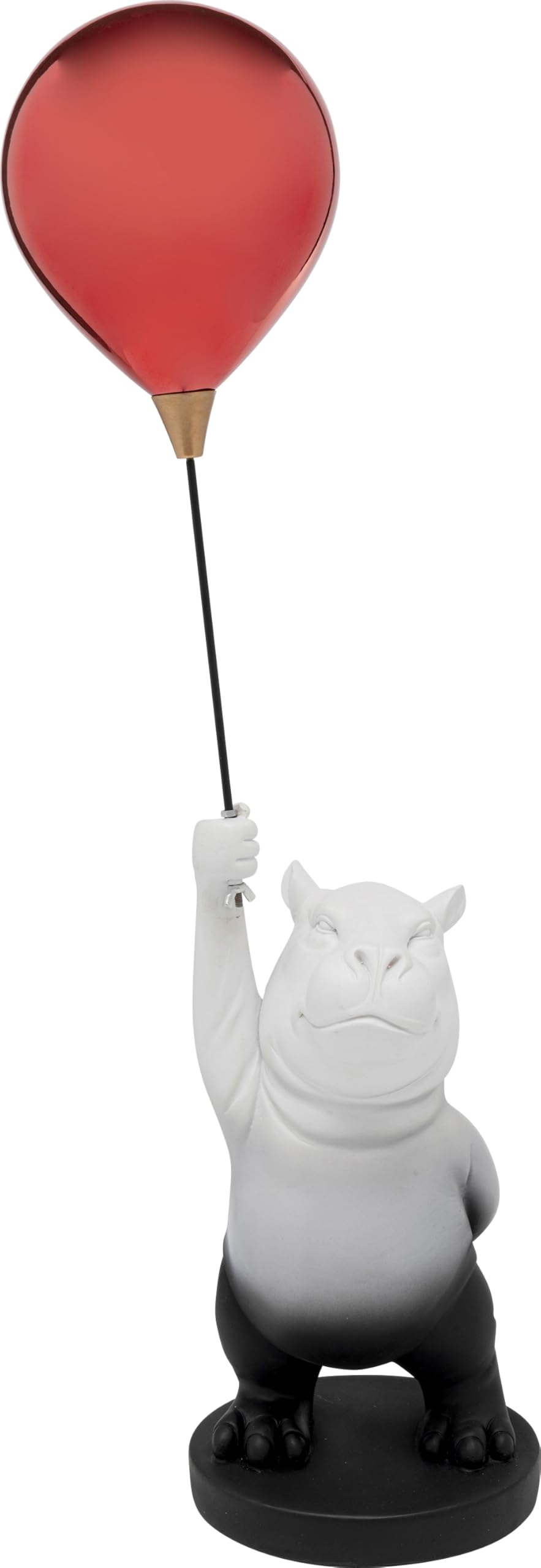 kare-design-dekofigur-balloon-hippo-69x24x18-cm-nilpferd-mehrfarbig image 1