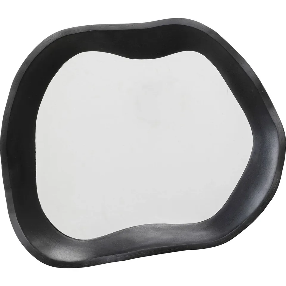 kare-design-dynamic-wandspiegel-schwarz-40x34-cm-spiegel-horizontal-mit-rahmen image 1